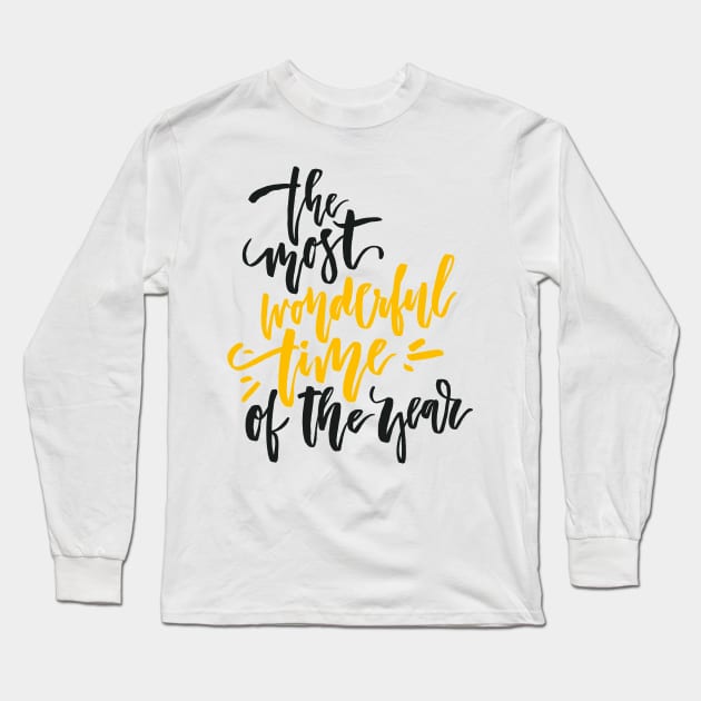 wonderful time Long Sleeve T-Shirt by Favete